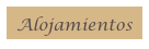 Alojamientos